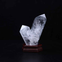Clear Quartz Double Point Tower