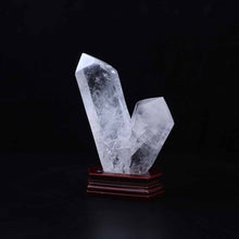 Clear Quartz Double Point Tower