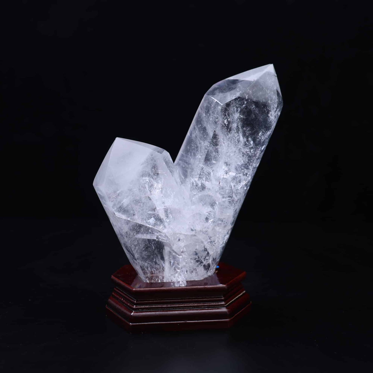Clear Quartz Double Point Tower