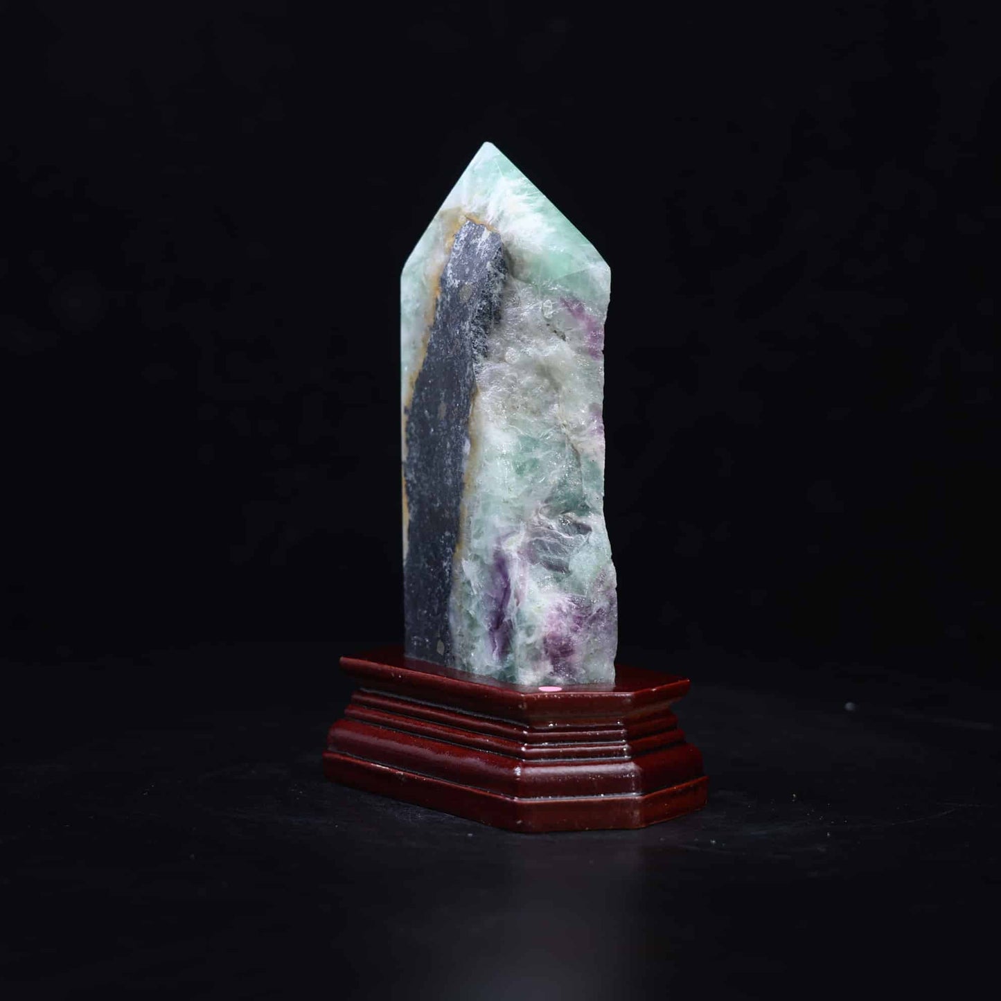 Rainbow Feather  Fluorite  Tower