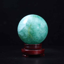 Green  Fluorite  Sphere