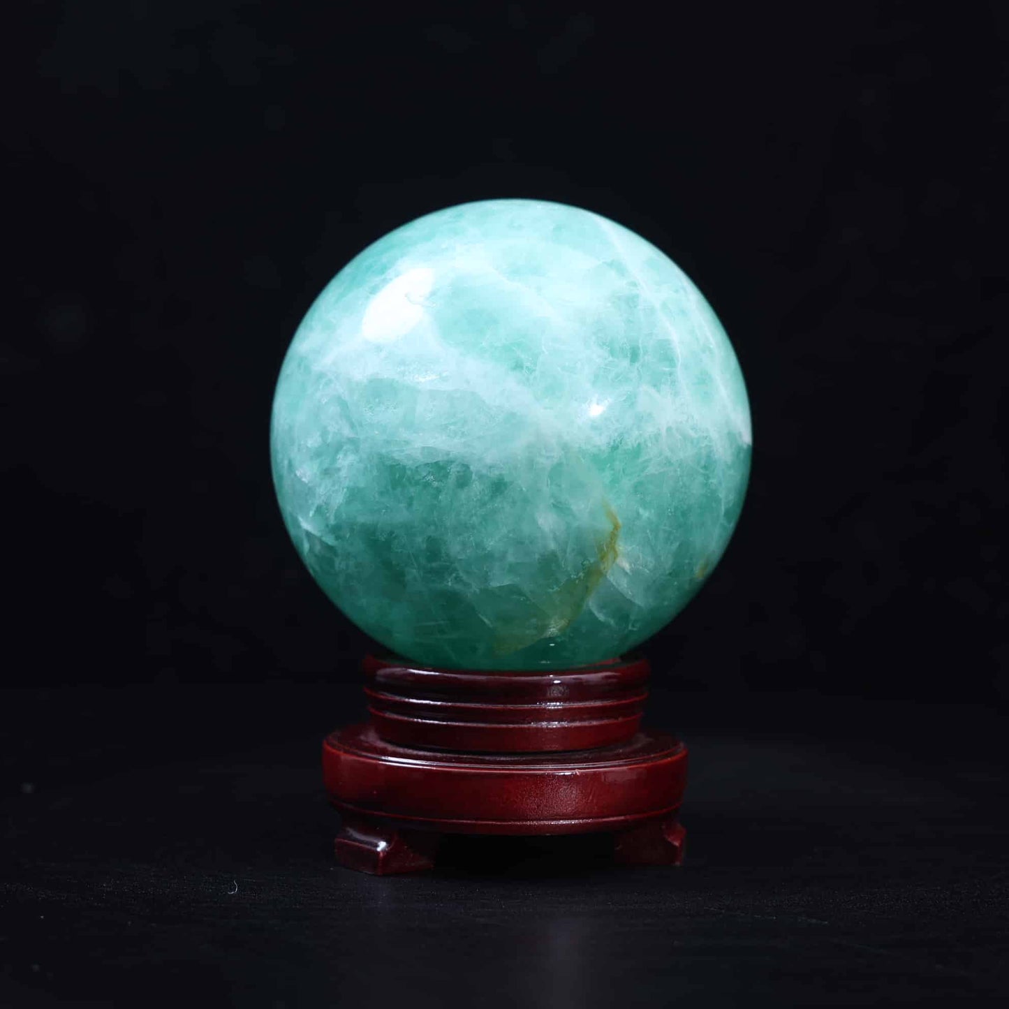 Green  Fluorite  Sphere