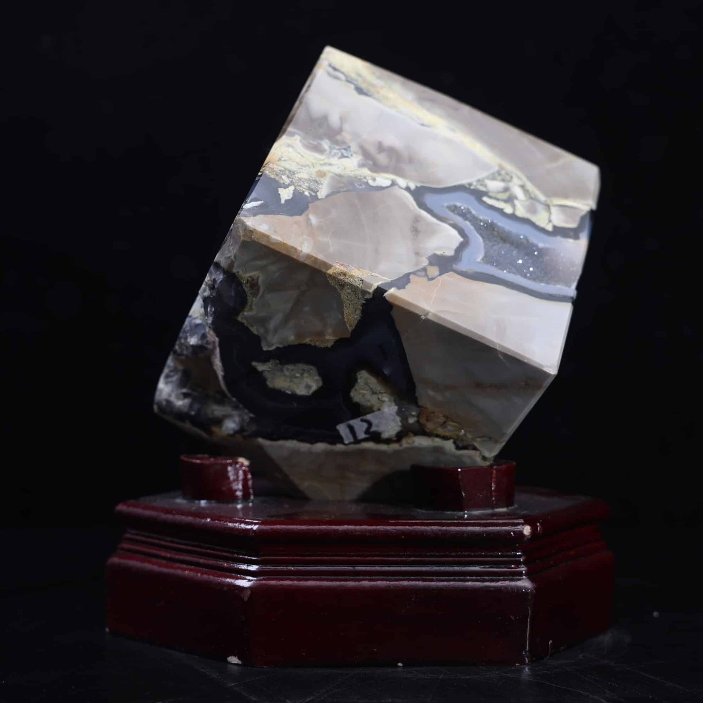 Volcano Agate Cube #3