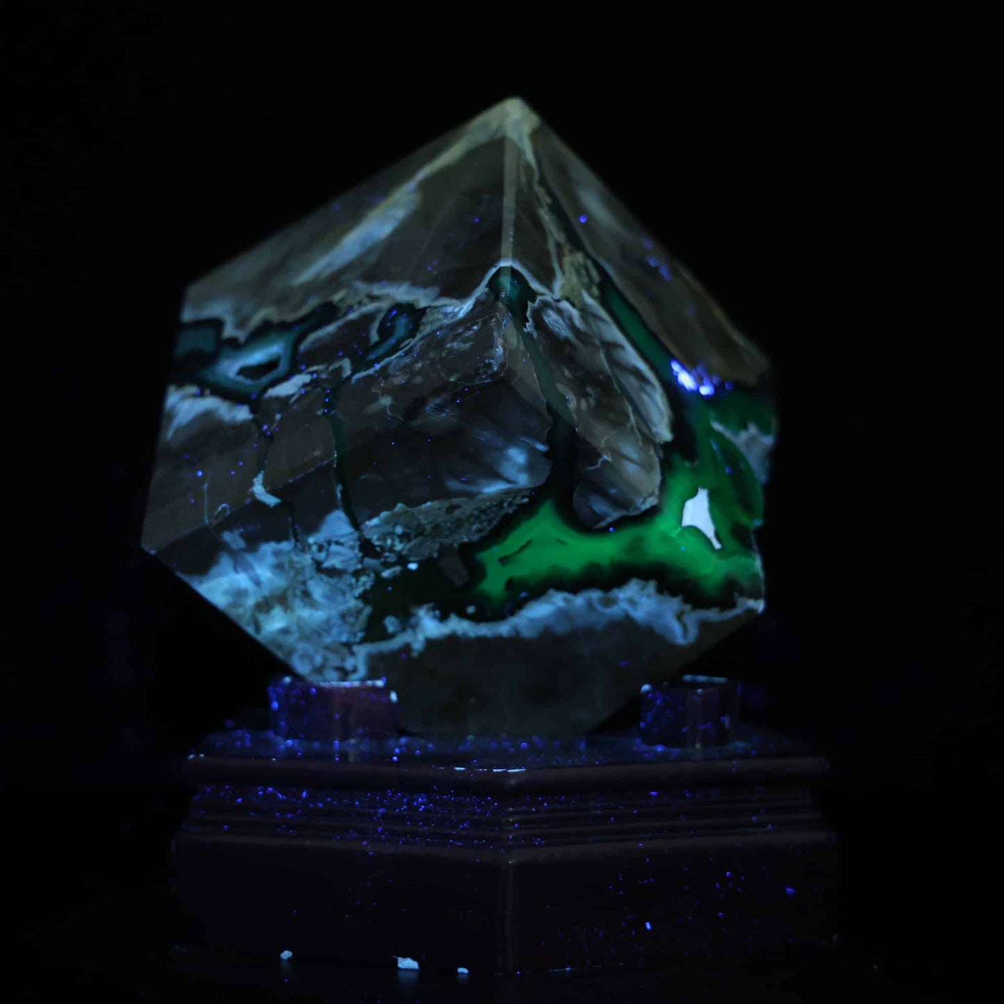 Volcano Agate Cube #3