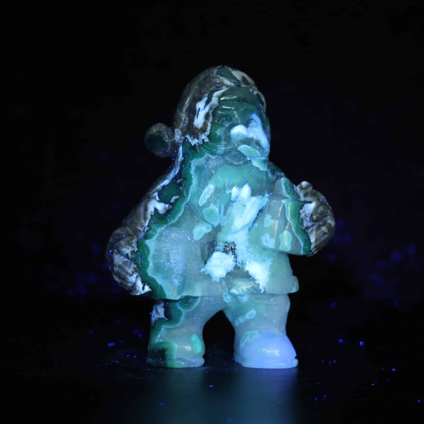 Volcano Agate  Santa Craving #3