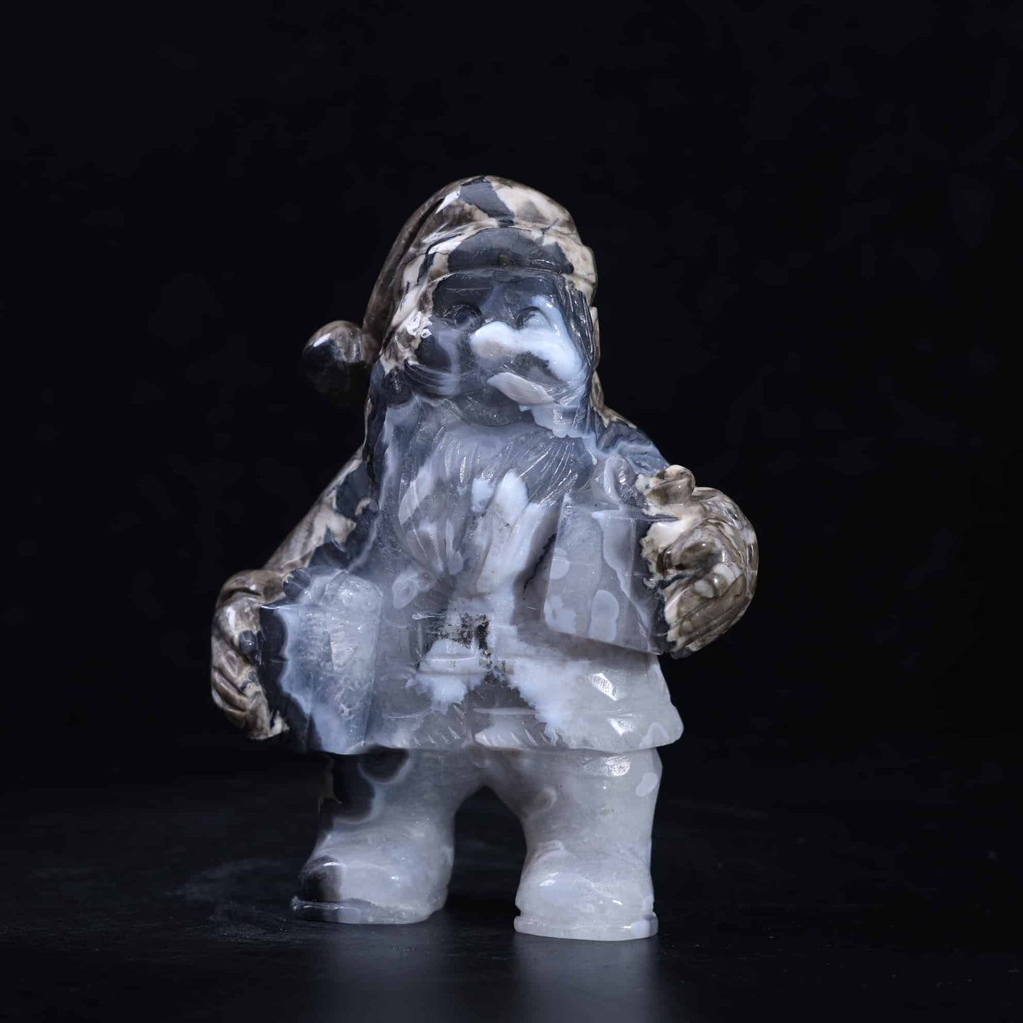 Volcano Agate  Santa Craving #3