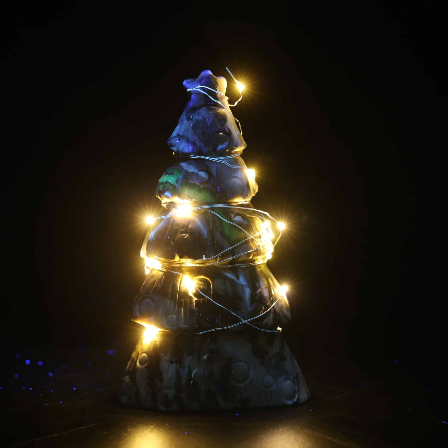 Volcano Agate Christmas Tree #5