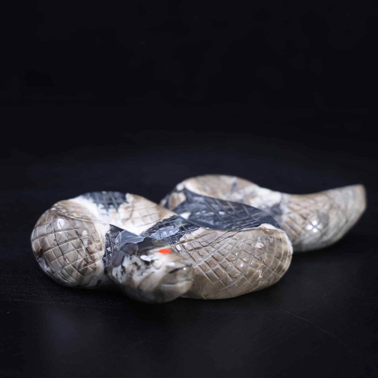 Volcano Agate  Snake