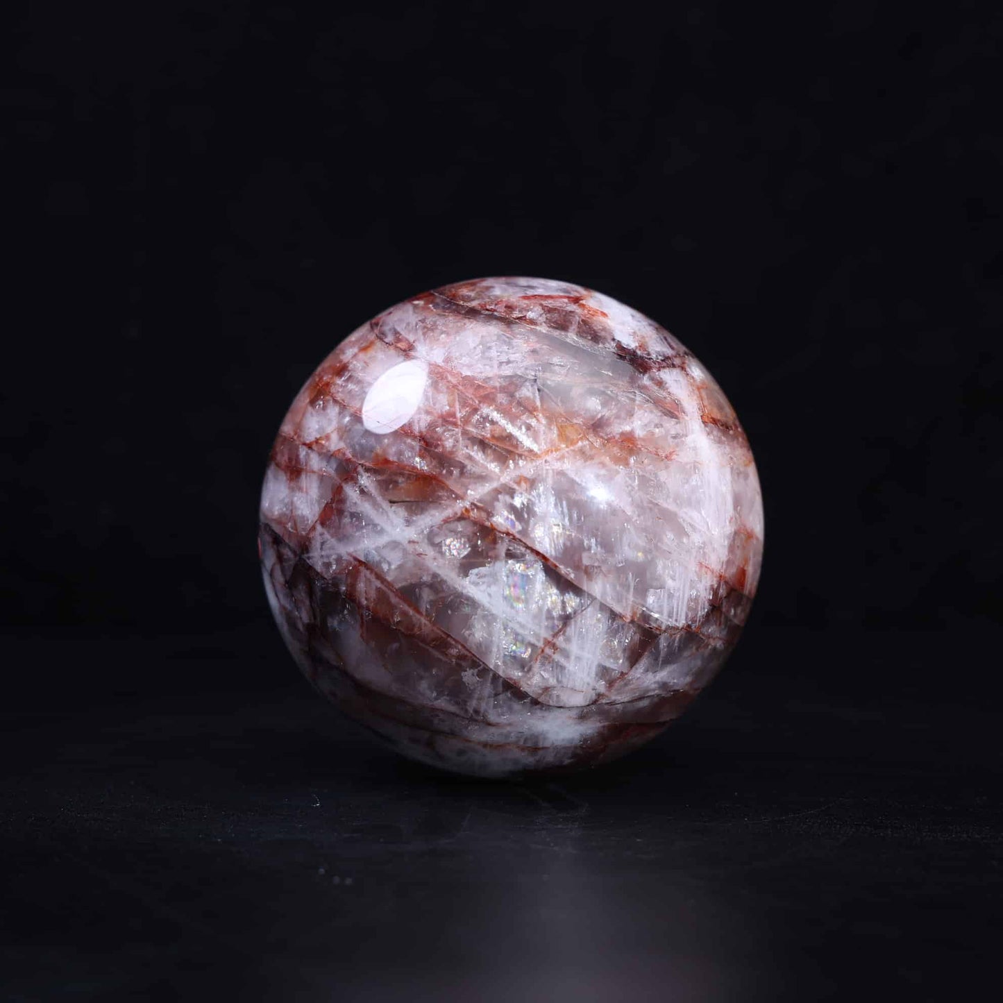 Fire Quartz  Sphere