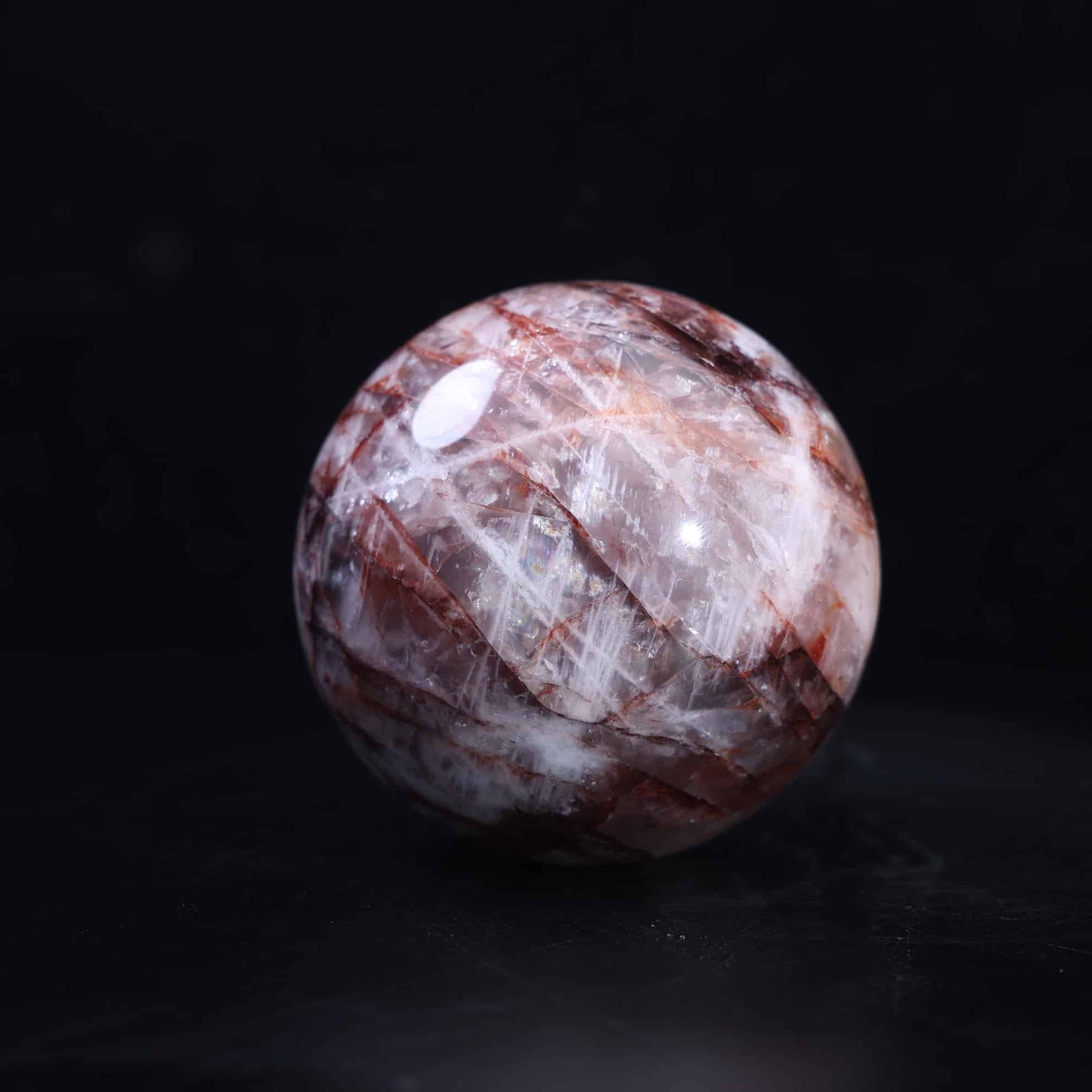 Fire Quartz  Sphere