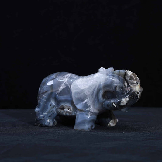 Volcano Agate  Elephant