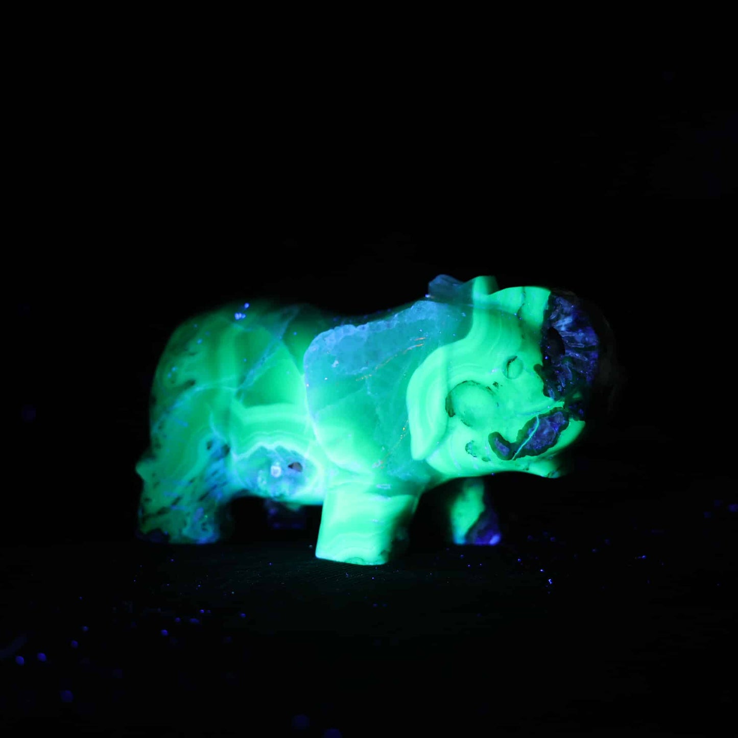 Volcano Agate  Elephant