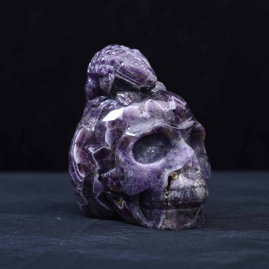 Dream Amethyst  Skull