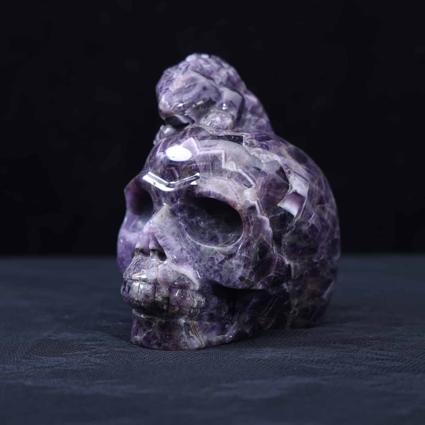 Dream Amethyst  Skull