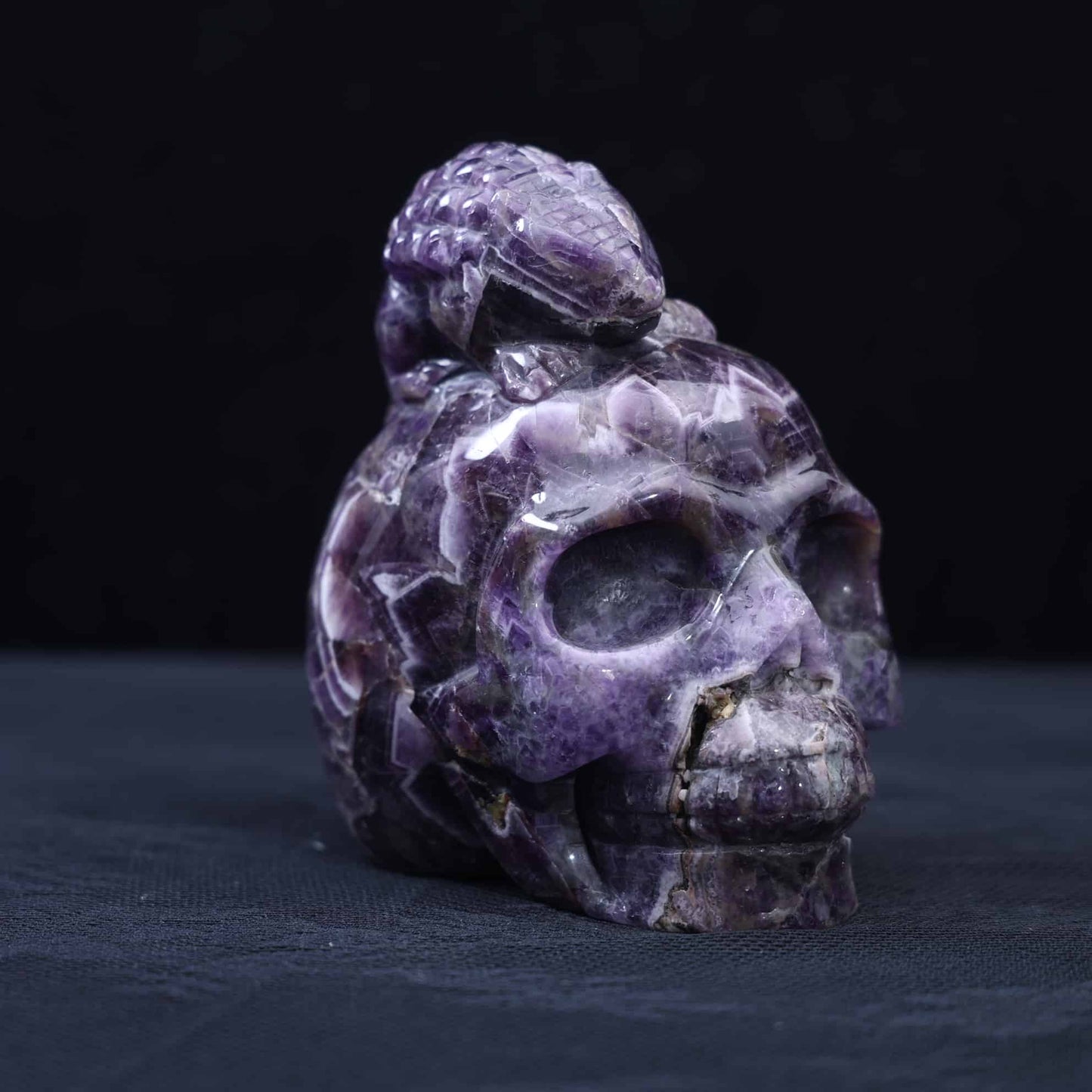 Dream Amethyst  Skull