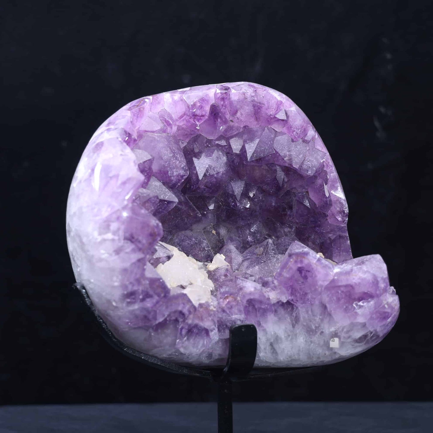 Amethyst  Cluster  With Calcite