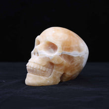 Yellow Calcite Skull #45