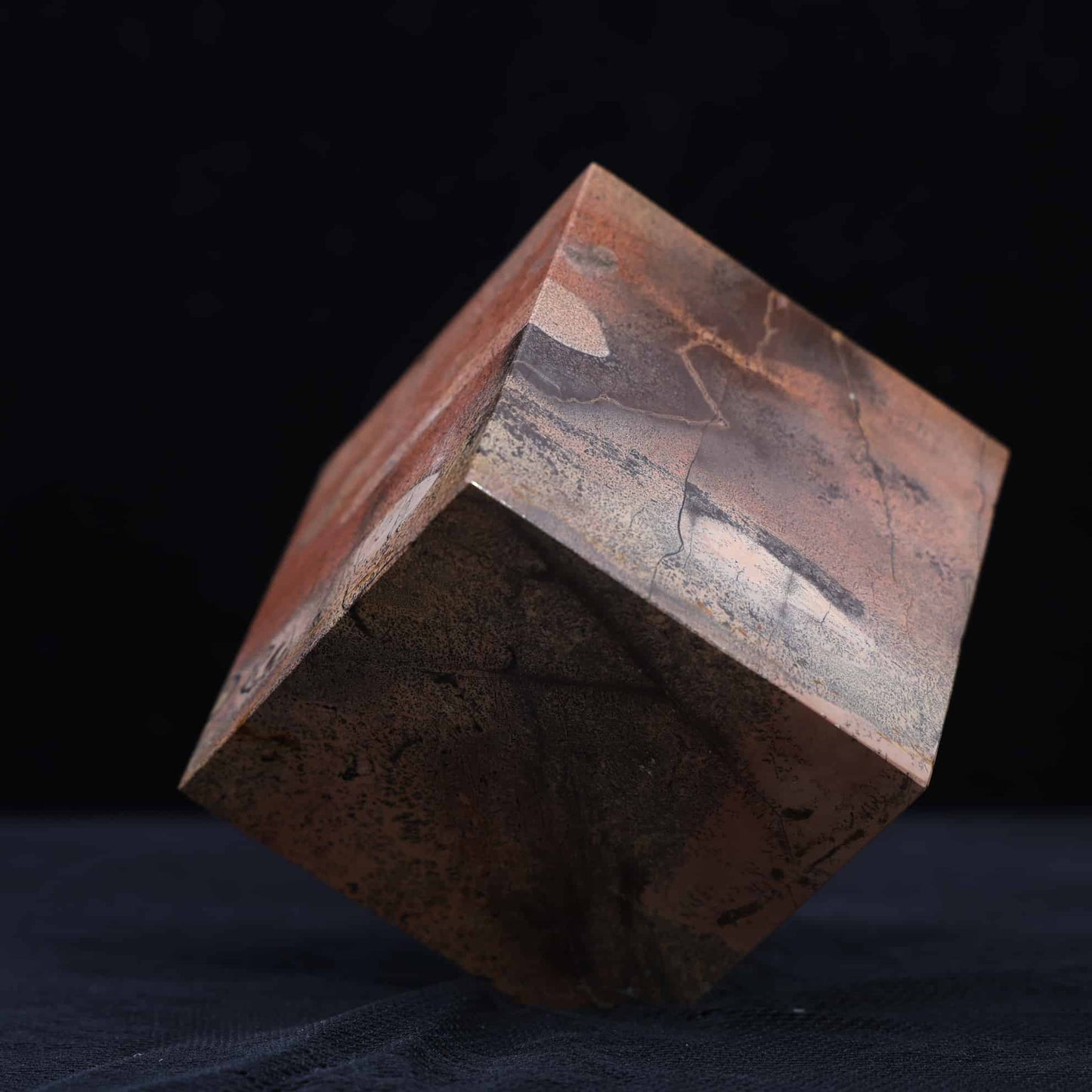 Picture Jasper Cube #7