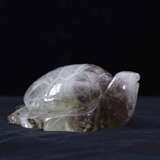 Smoky Quartz  Turtle