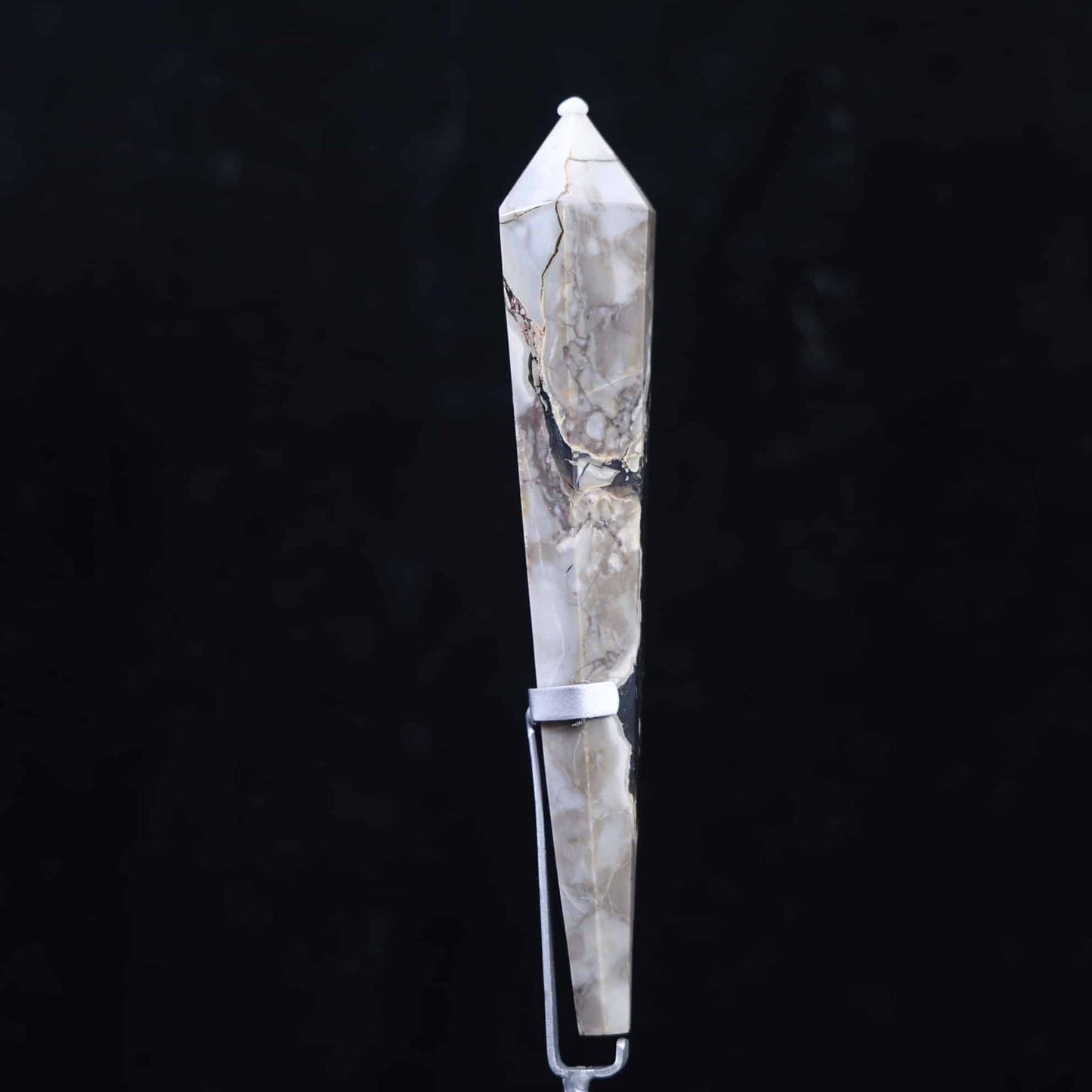 Volcano Agate Wand