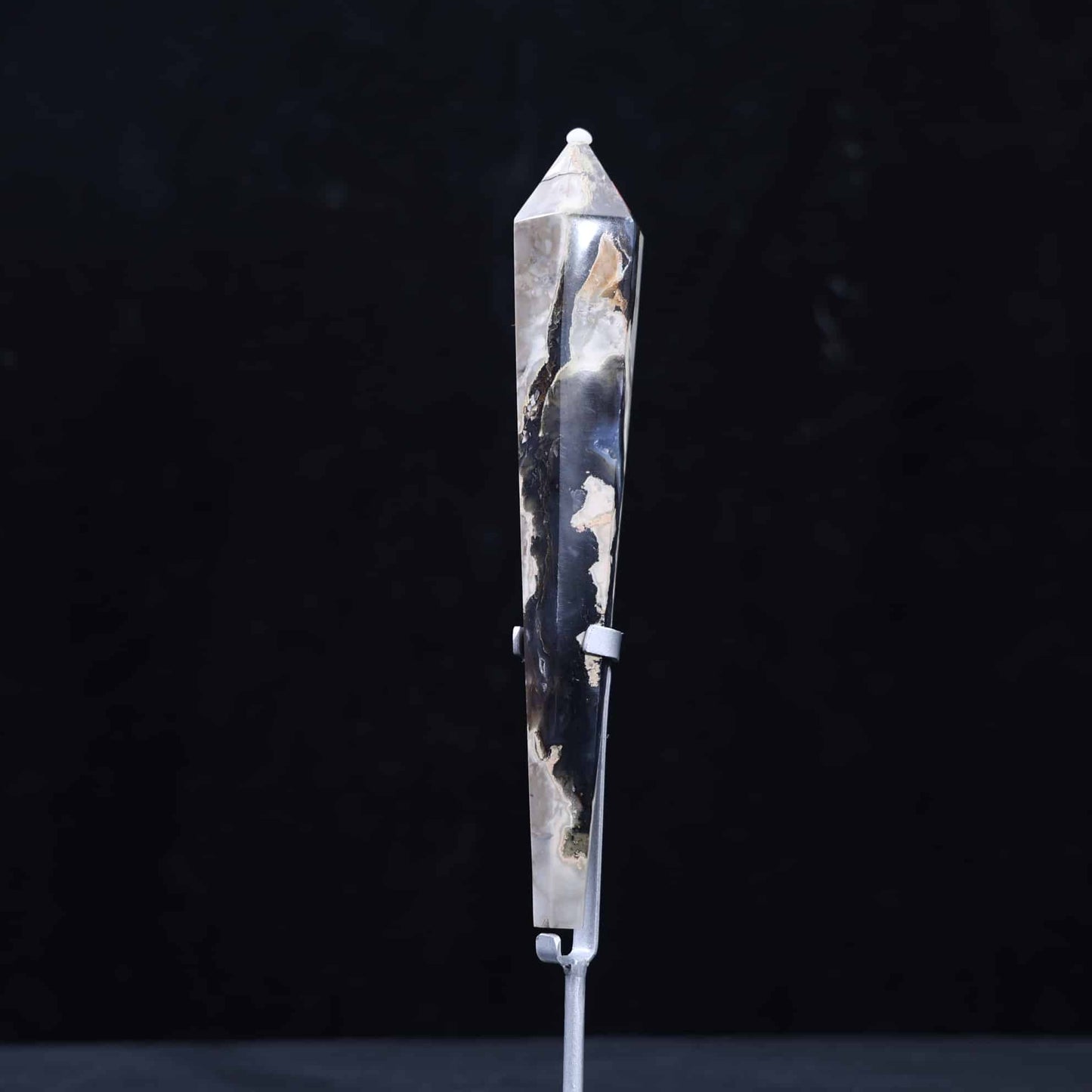 Volcano Agate Wand