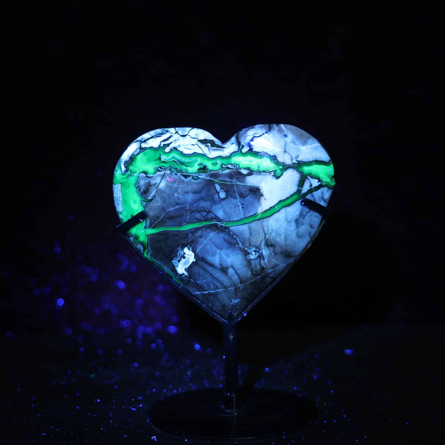 Volcano Agate Heart #41