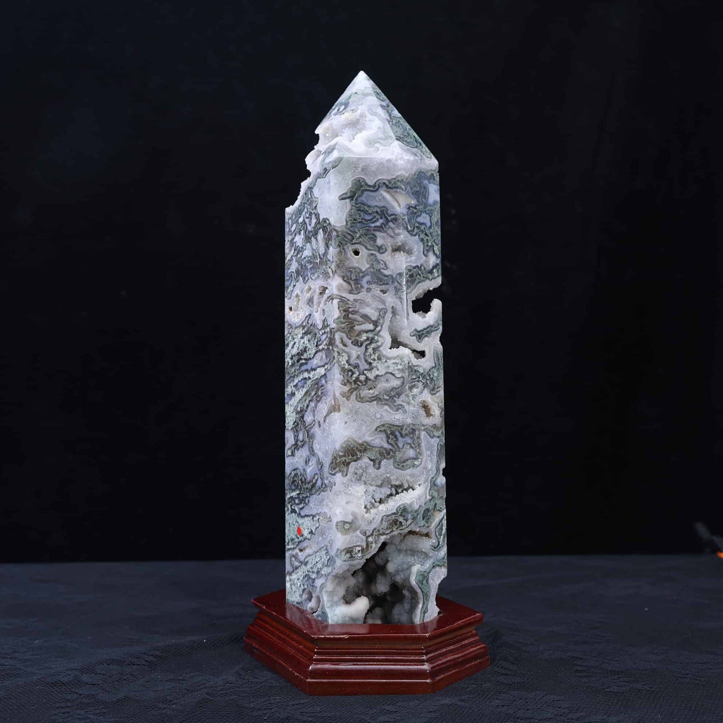 Moss Agate  Tower
