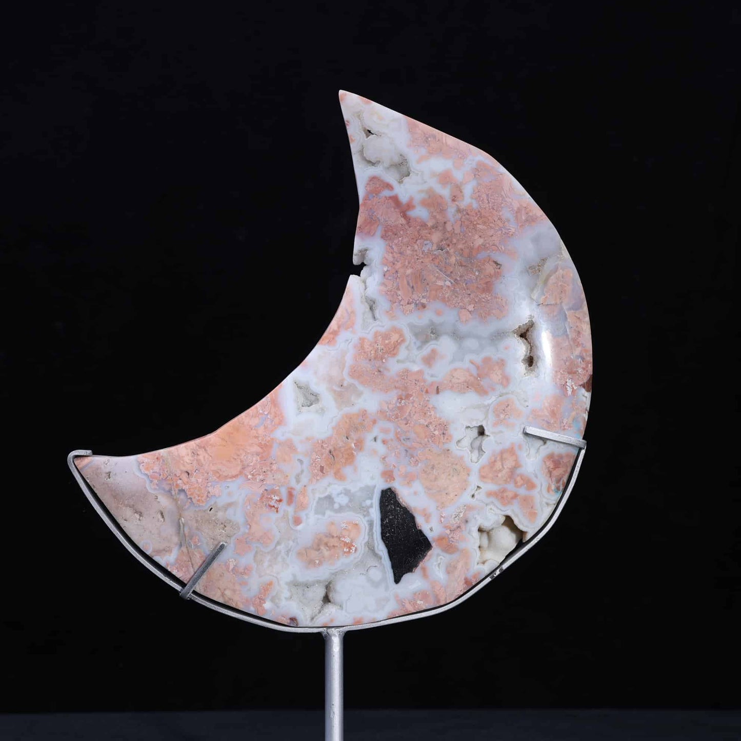 Pink Agate Moon #43