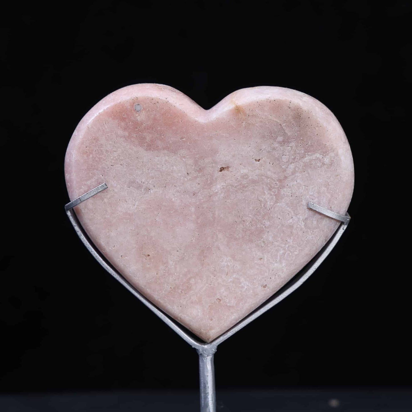 Pink  Amethyst Heart #18