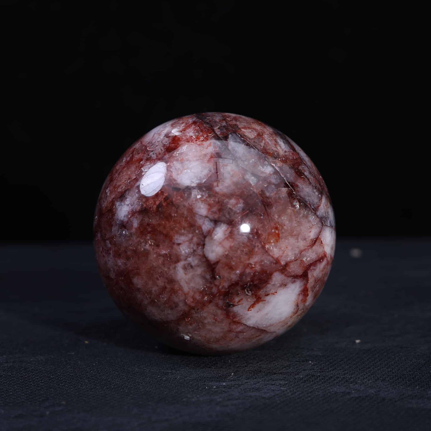 Fire Quartz  Sphere
