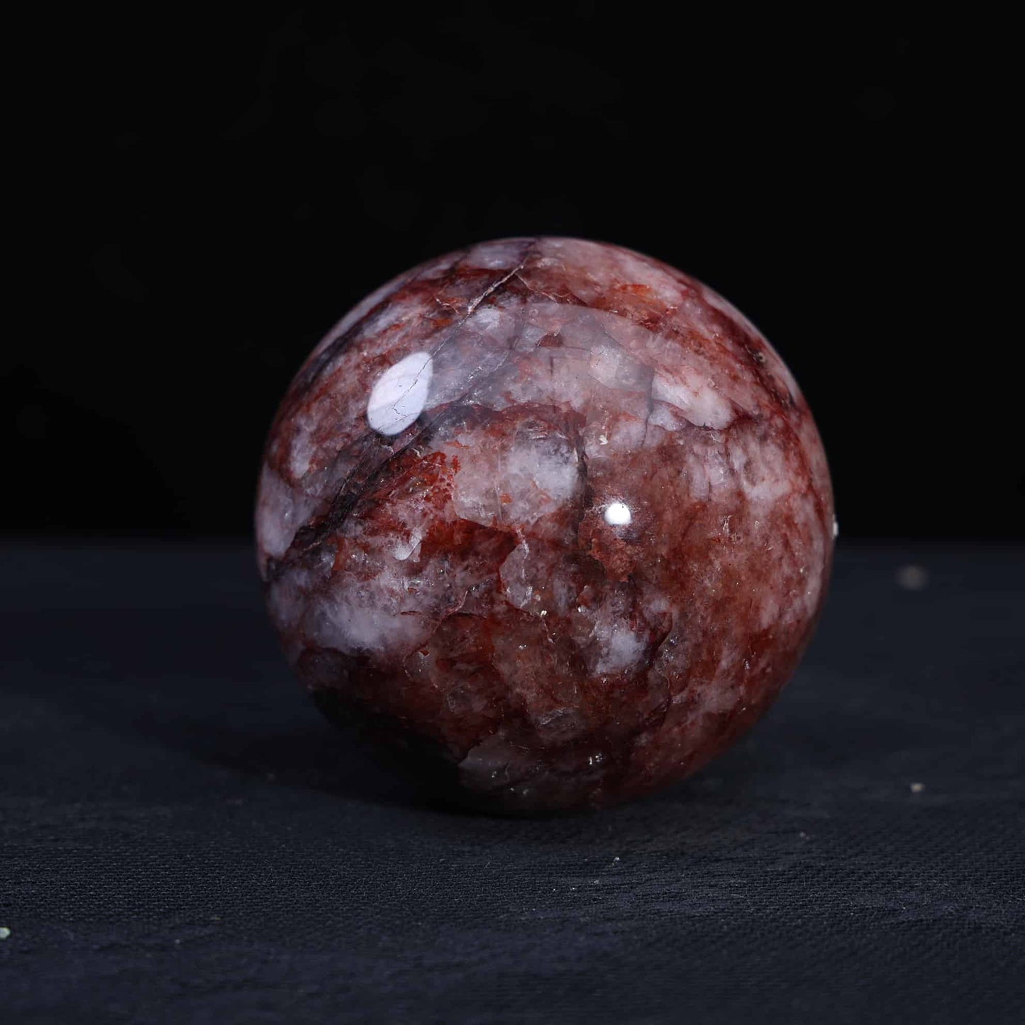 Fire Quartz  Sphere