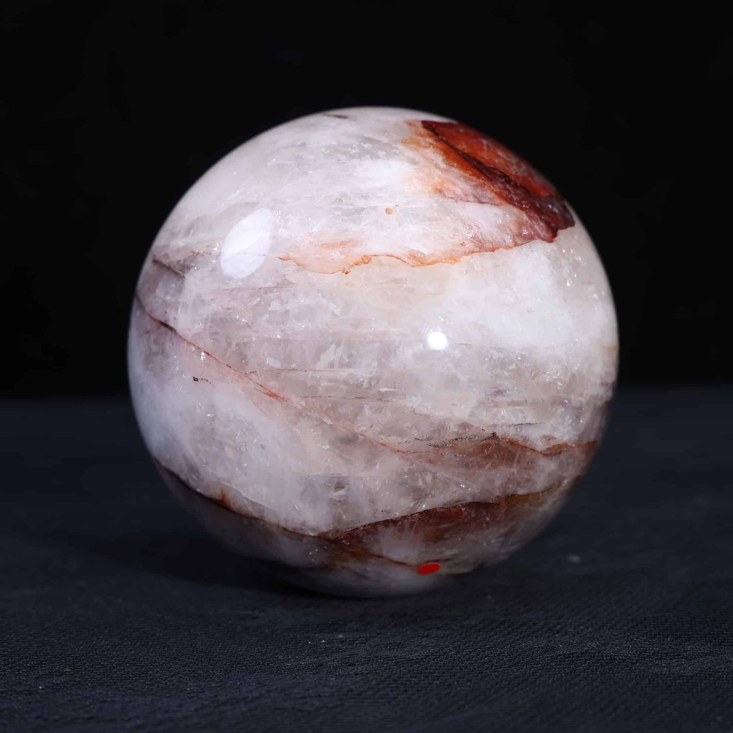 Fire Quartz  Sphere
