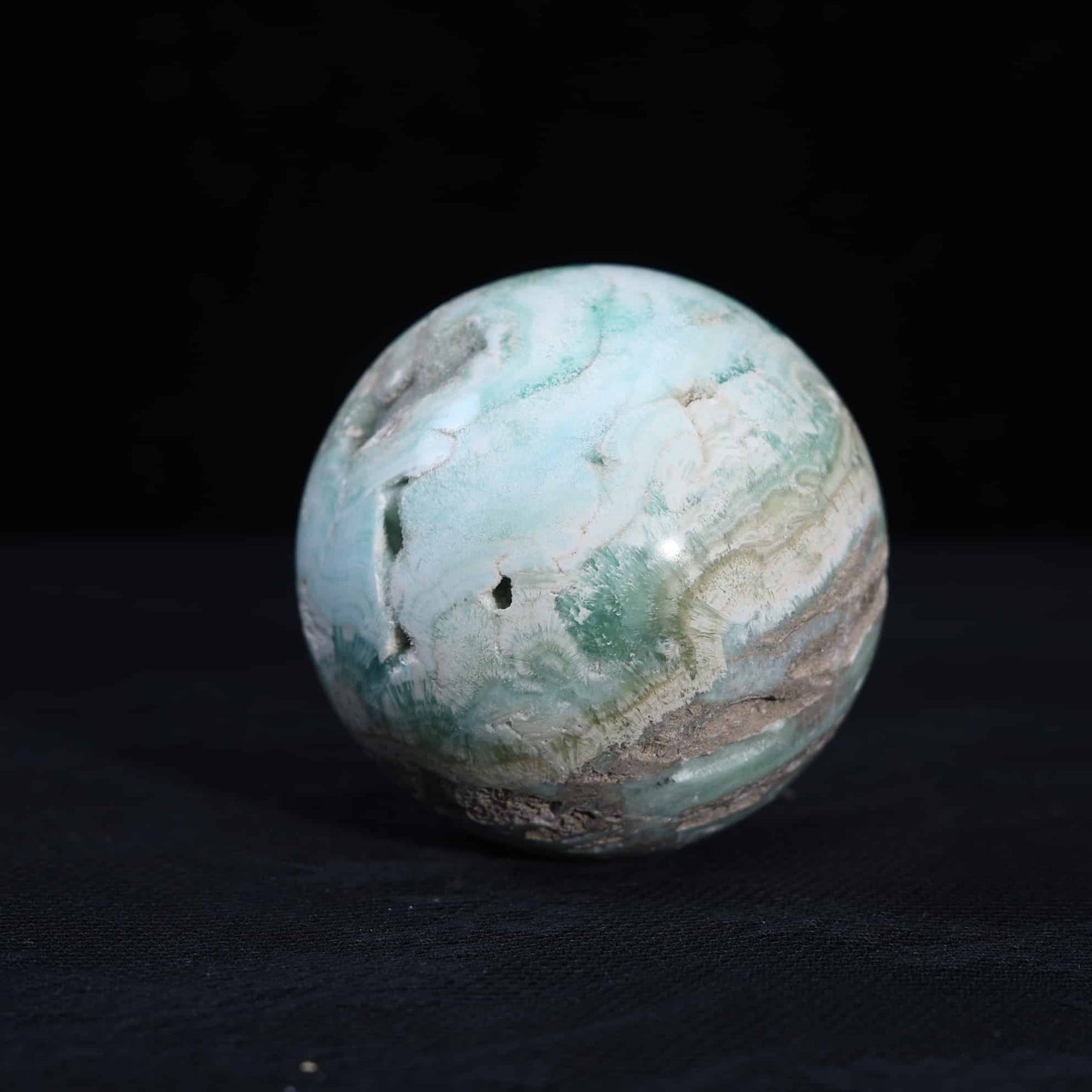 Hemimorphite  Sphere