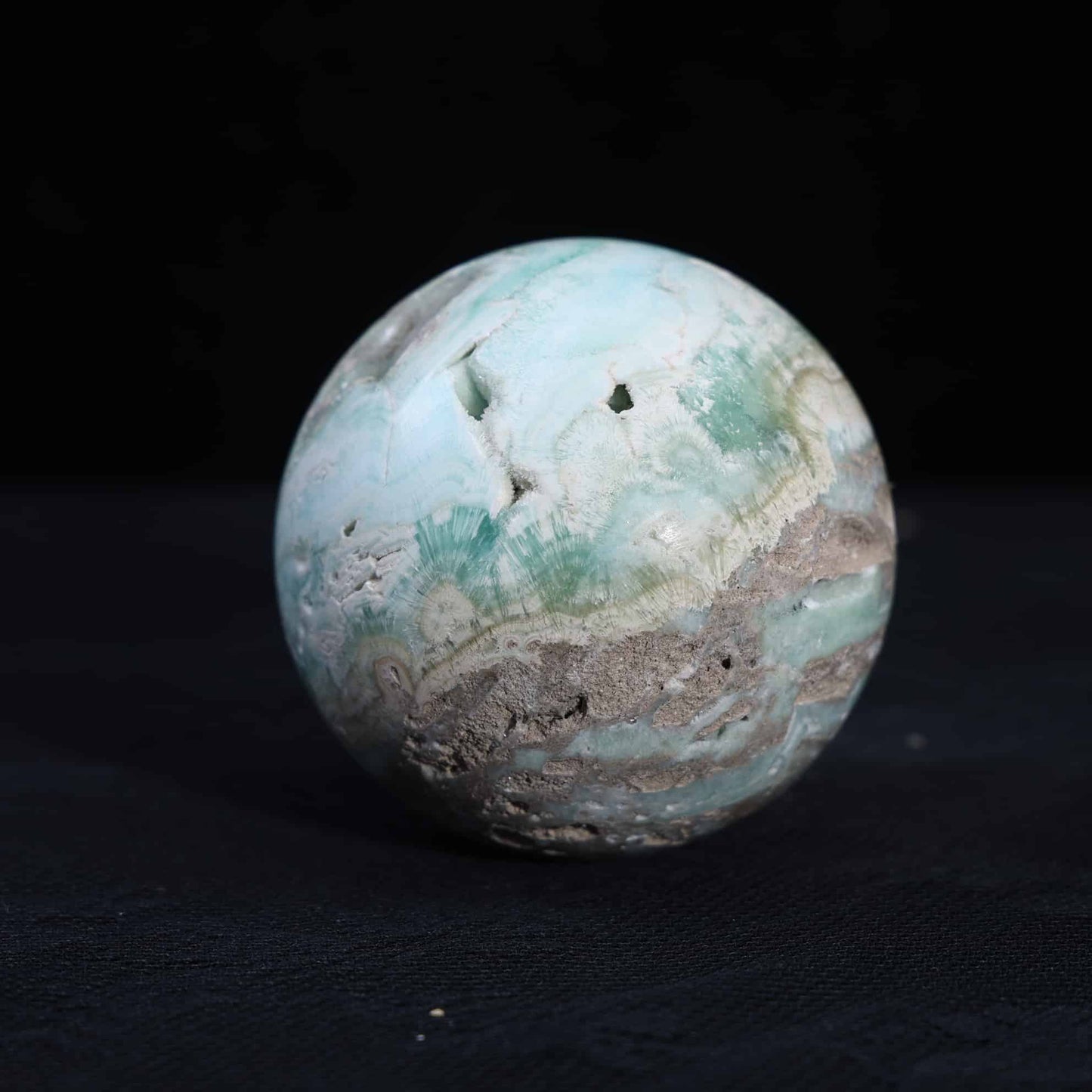 Hemimorphite  Sphere