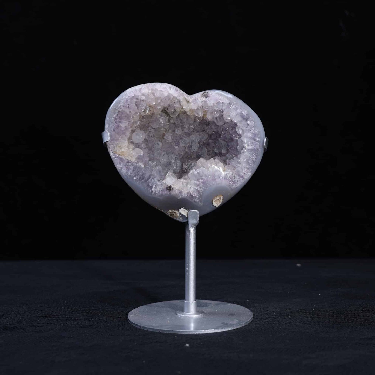 Druzy Agate Heart #23