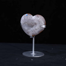 Druzy Agate Heart #11