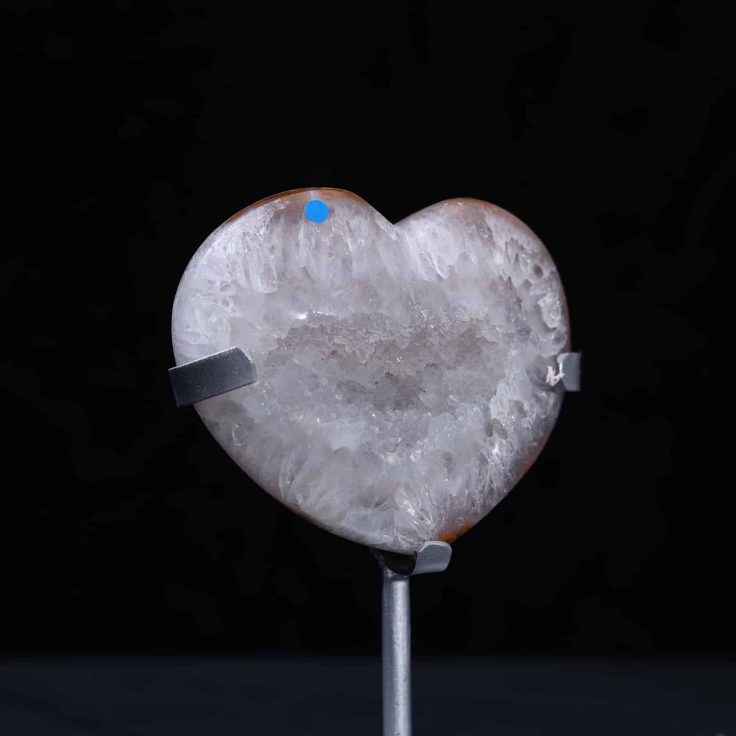 Druzy Agate Heart #11