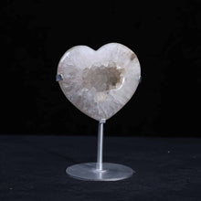 Druzy Agate Heart #73