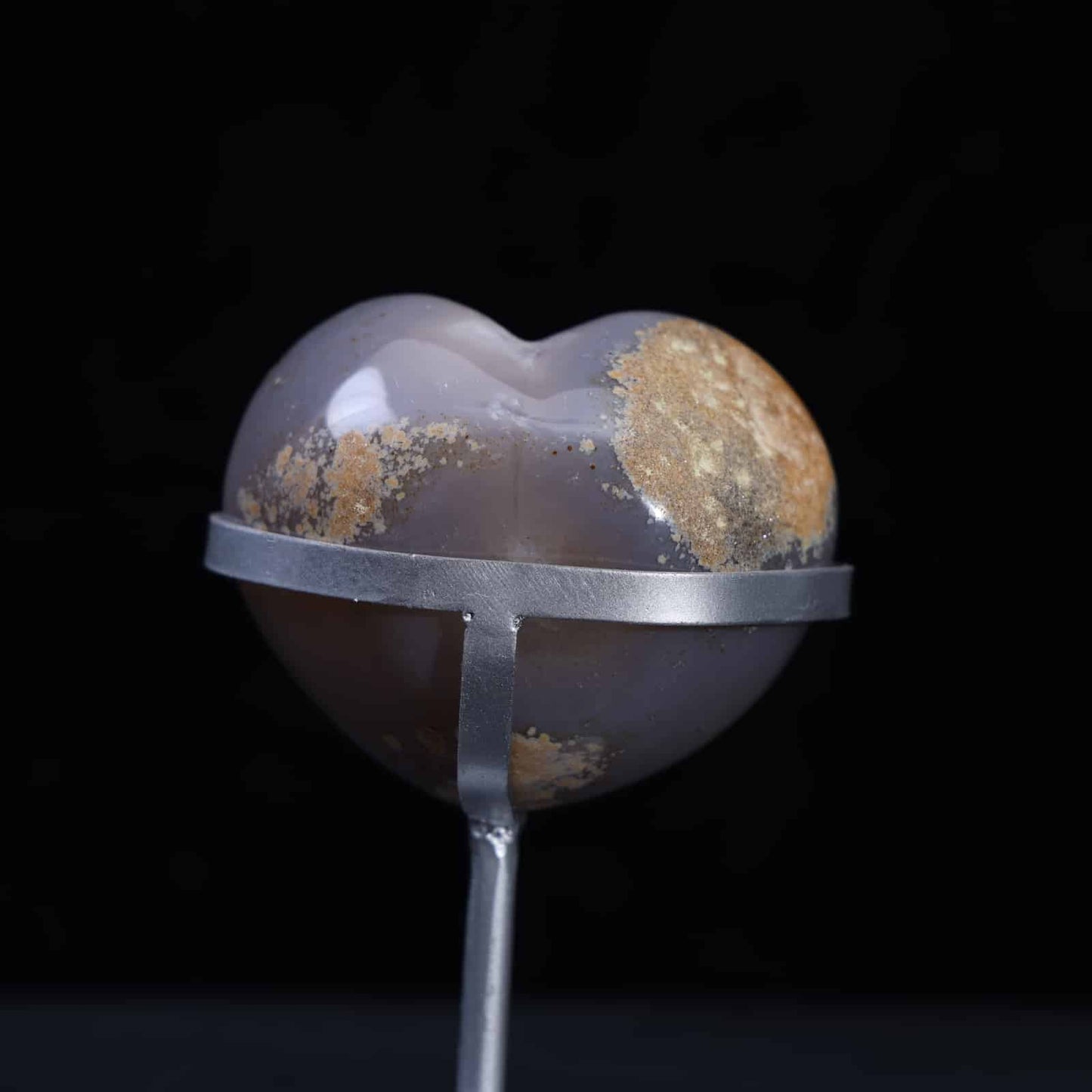 Druzy Agate Heart #44