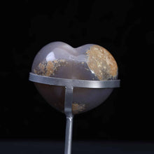 Druzy Agate Heart #44