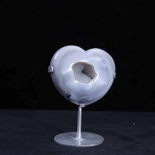 Druzy Agate Heart #12