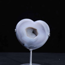 Druzy Agate Heart #12