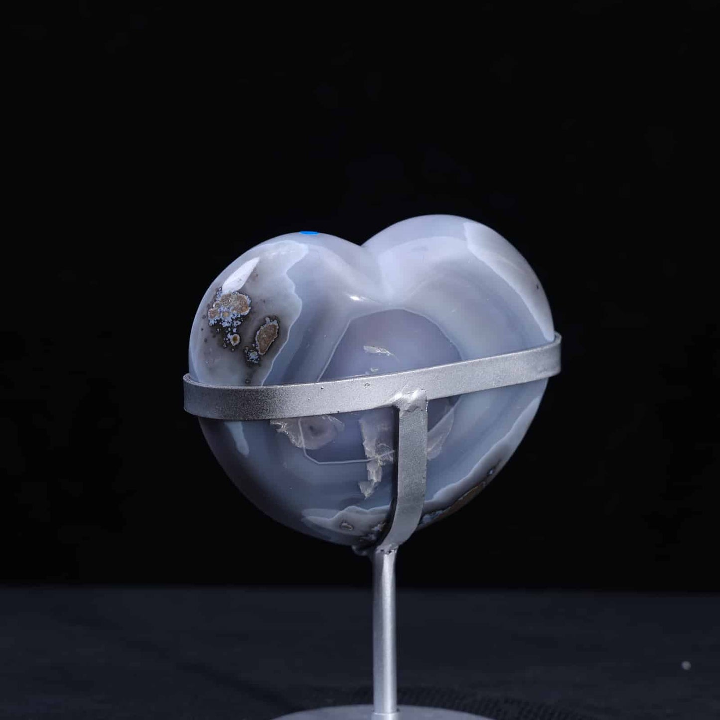 Druzy Agate Heart #12