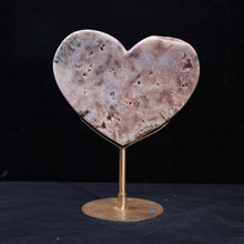Pink Amethyst Heart #1