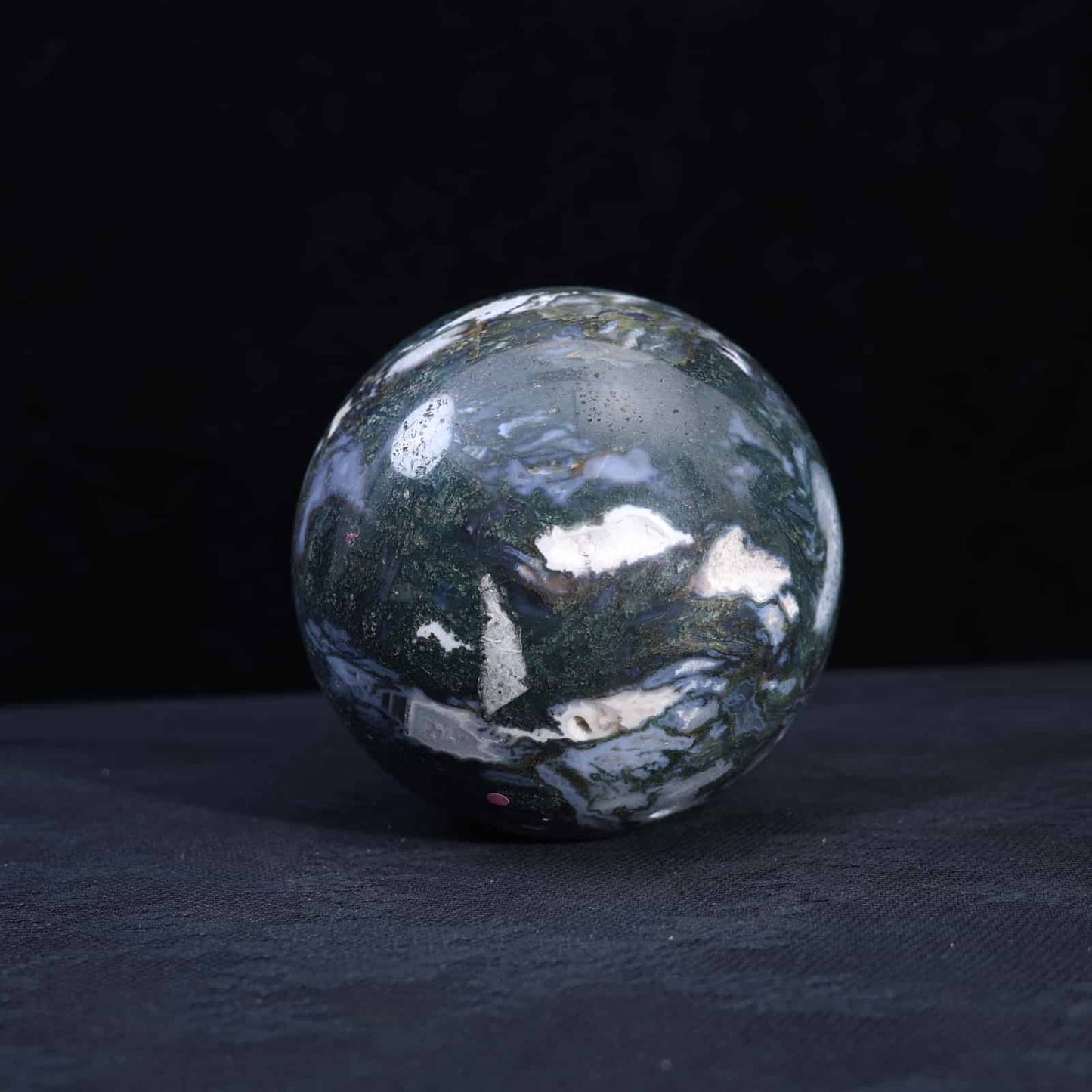 Moss Agate  Sphere