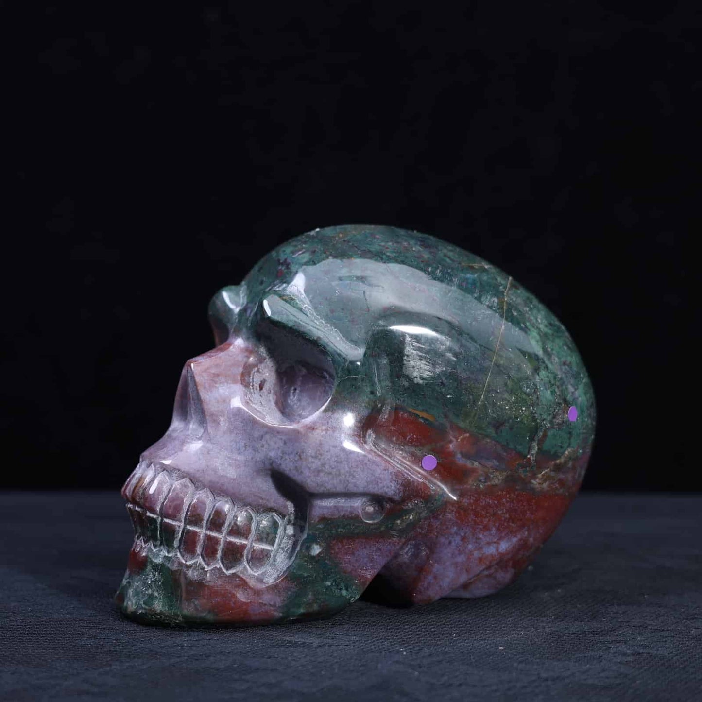 Ocean Jasper Skull #3