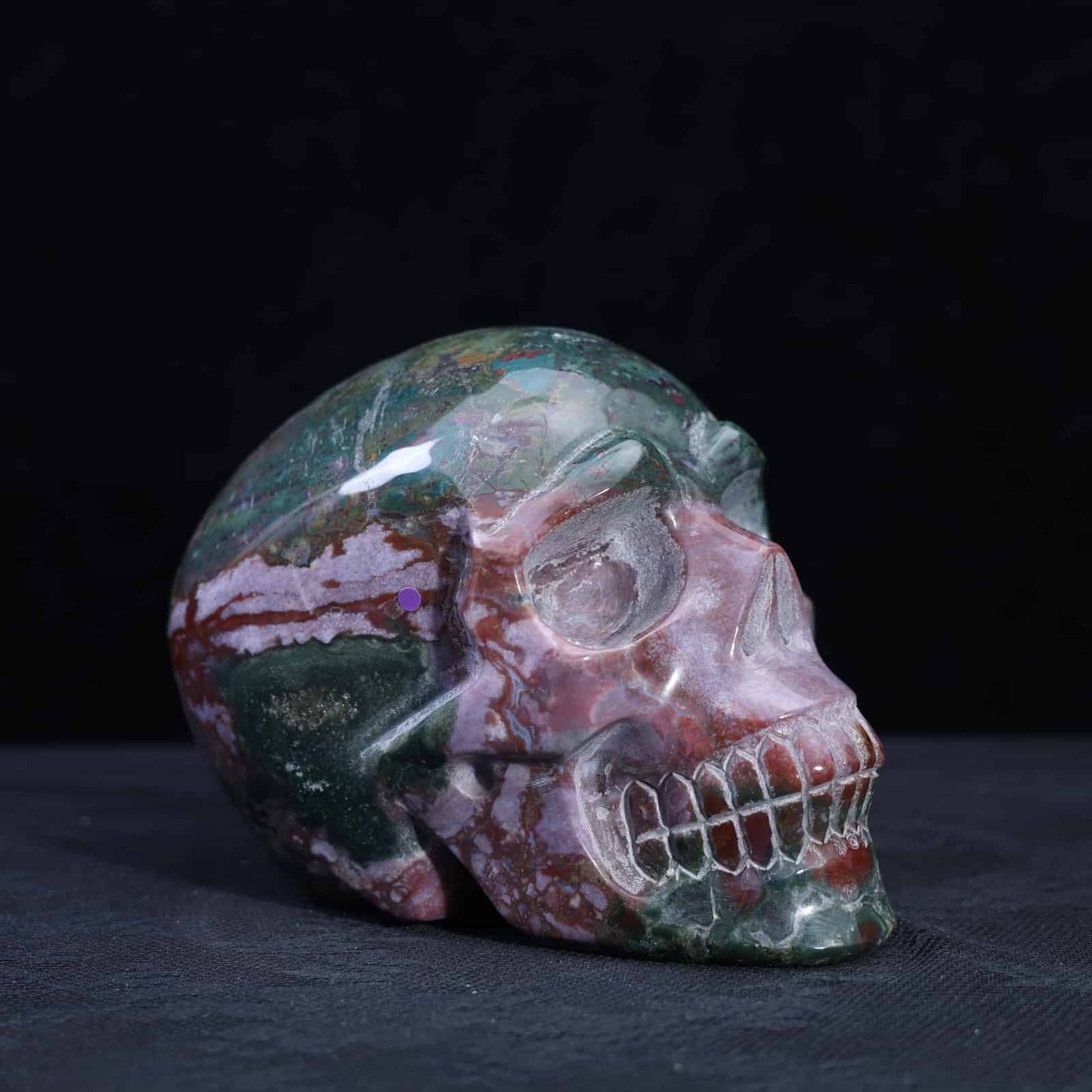 Ocean Jasper Skull #3