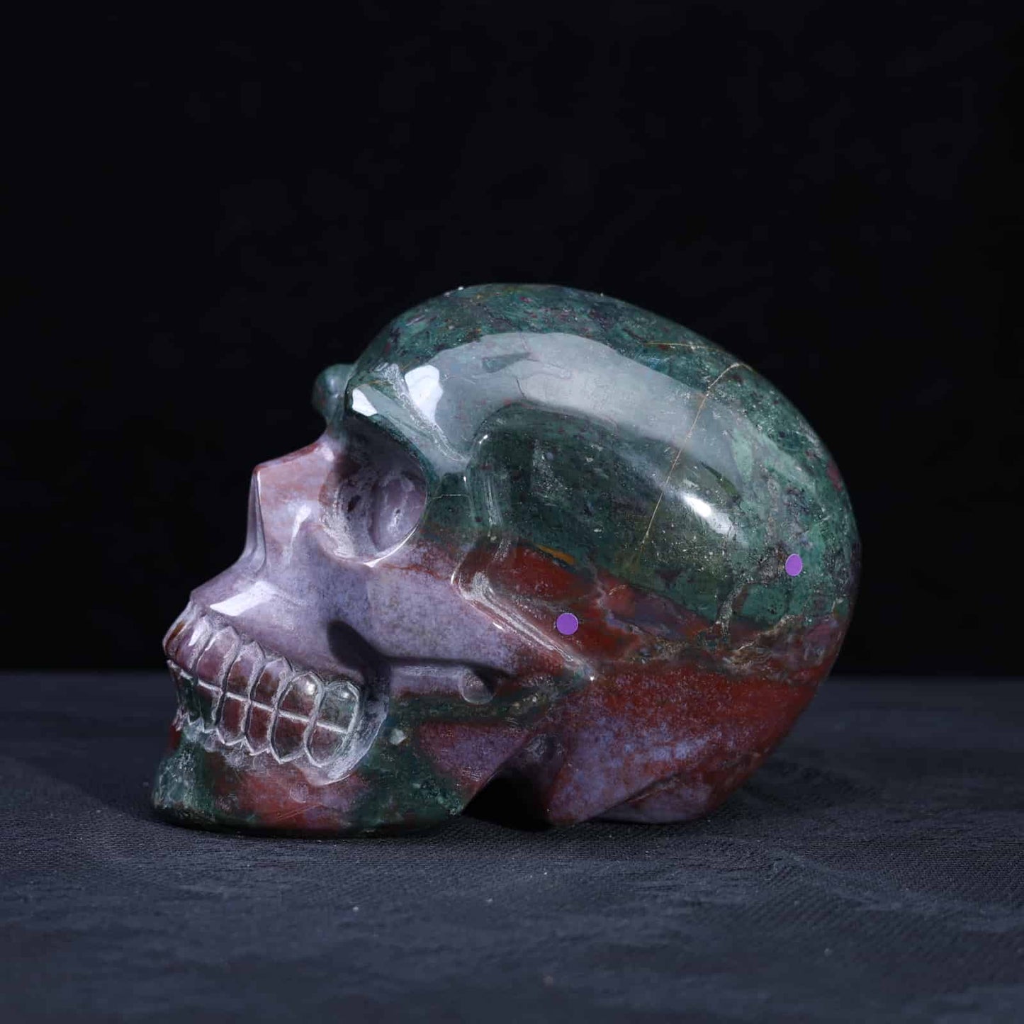 Ocean Jasper Skull #3