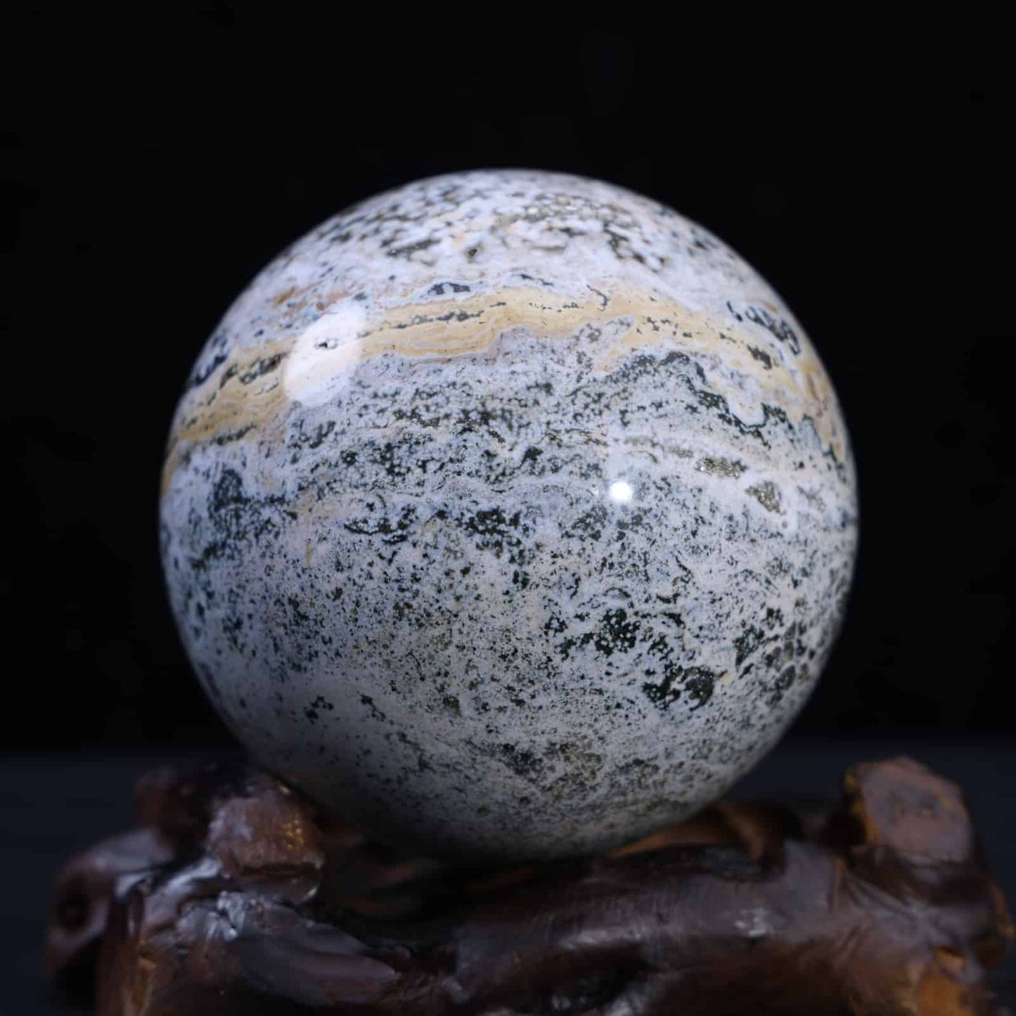 Ocean Jasper Sphere