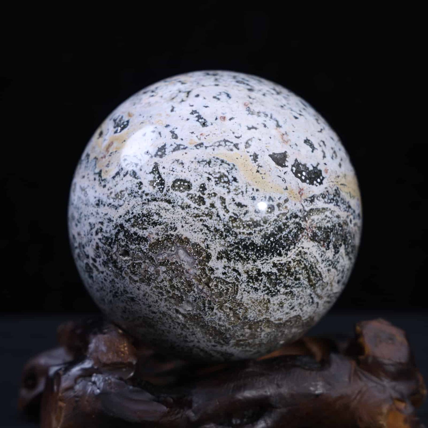 Ocean Jasper Sphere